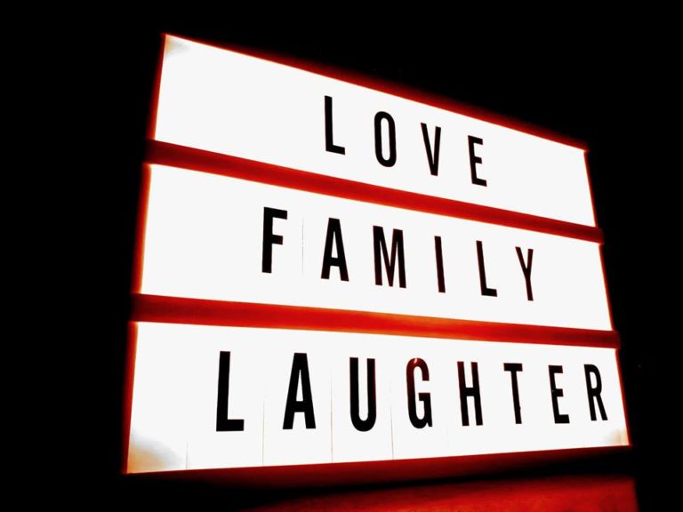 Love, Family, Laughter